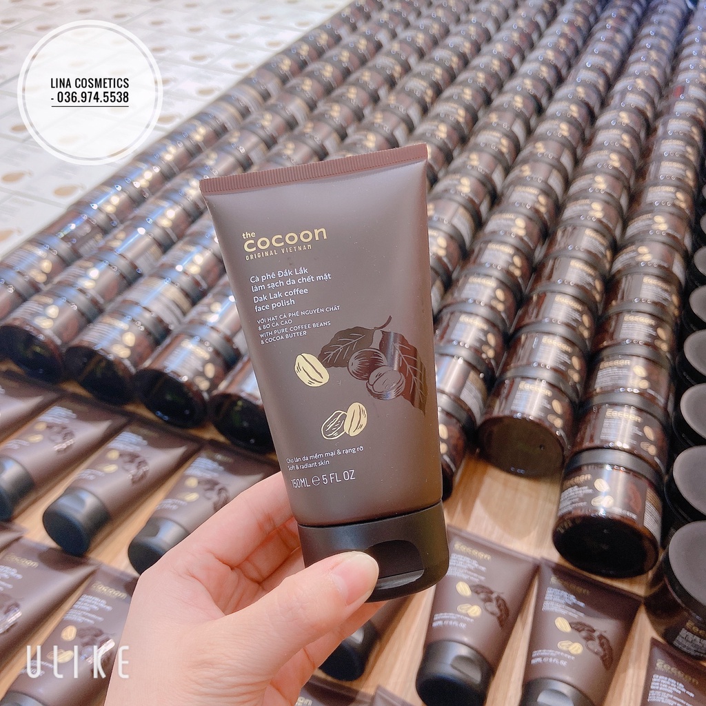 Tẩy Da Chết Mặt & Toàn Thân Cà Phê Cocoon