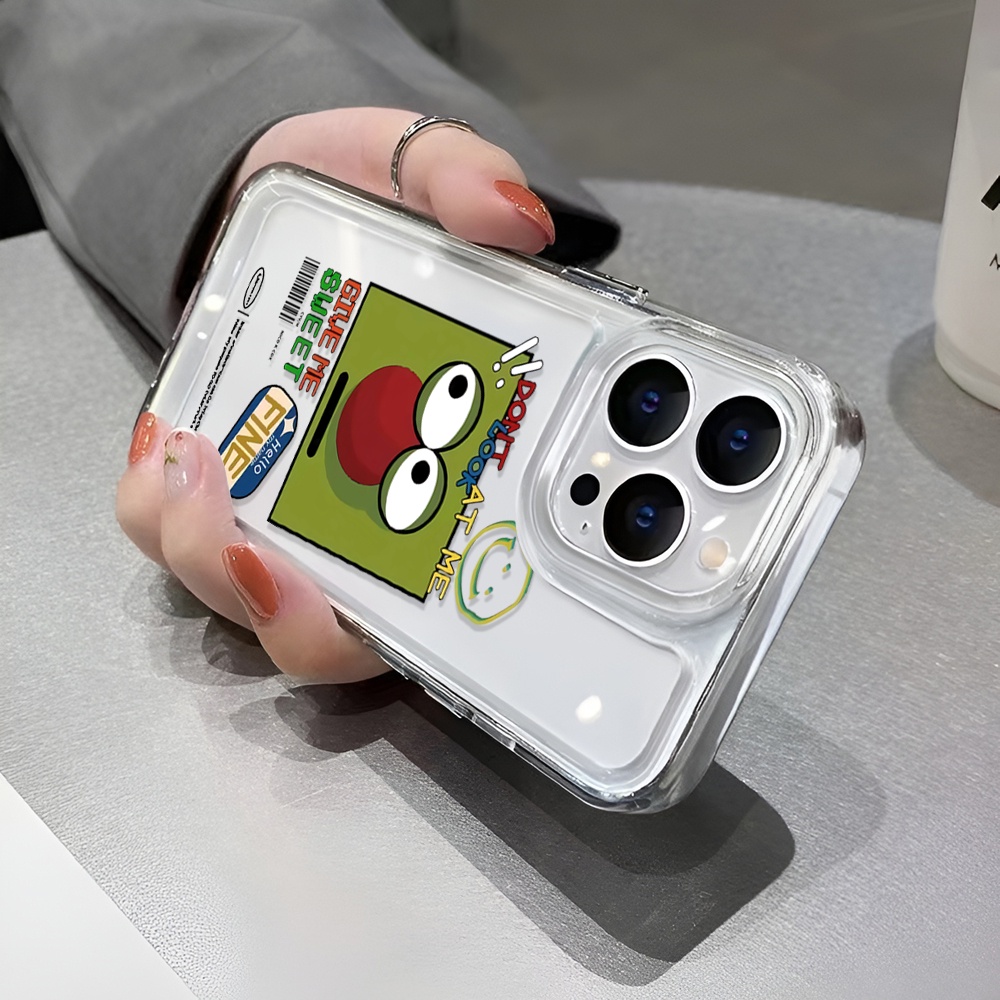 Ốp Điện Thoại Trong Suốt Họa Tiết Mũi Chú Hề Vui Nhộn Cho iphone 14ProMax 14Plus 13 11 12 7Plus X XR