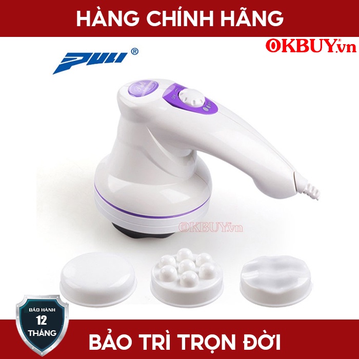 Máy Massage Cầm Tay - 3 Đầu Puli PL-602 Cao Cấp | OKbuy