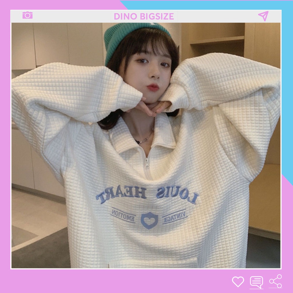 Áo polo nữ bigsize, Áo polo nữ dài tay form rộng M-4XL - DINO | BigBuy360 - bigbuy360.vn