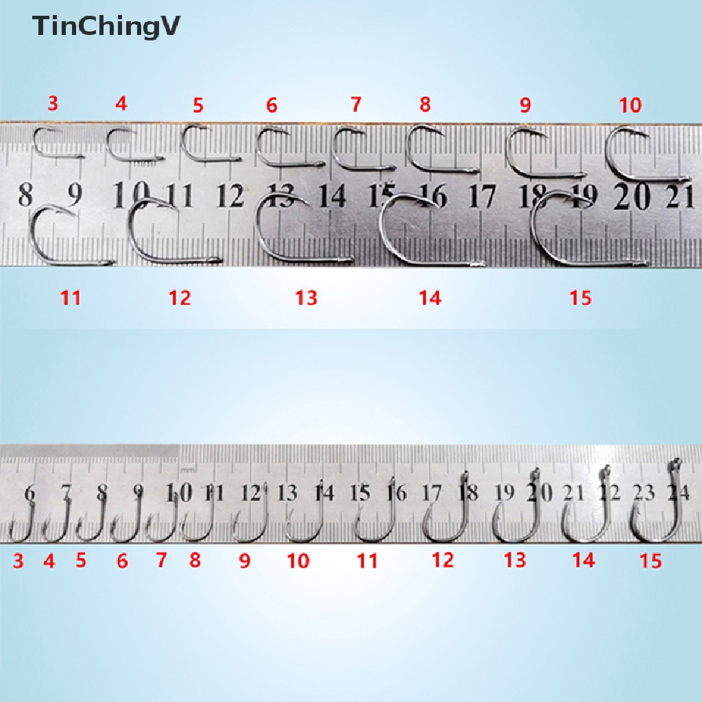 Hộp 100 Lưỡi Câu Cá Bằng Thép Cacbon Mềm Mại