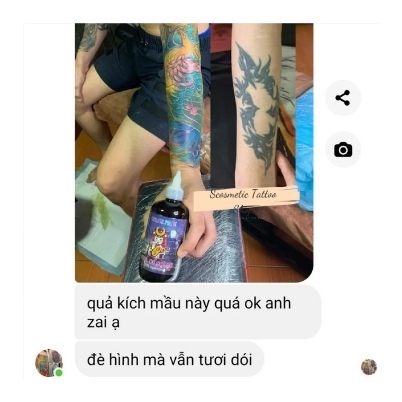 Nước pha mực kích màu mực xăm Gray Peak giúp  trở lên tươi tắn hơn,bong mực nét-240ml