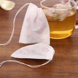 Giá mùa bão Set 100 túi lọc trà, lọc gia vị bằng vải không dệt