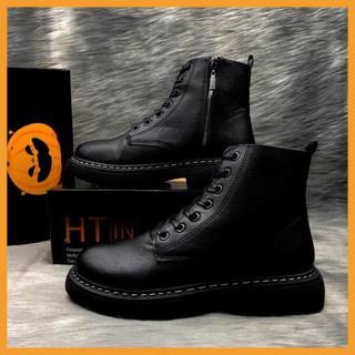 Giày da nam công sở, giày cổ cao phong cách boot đùi cực dễ phối đồ | BigBuy360 - bigbuy360.vn