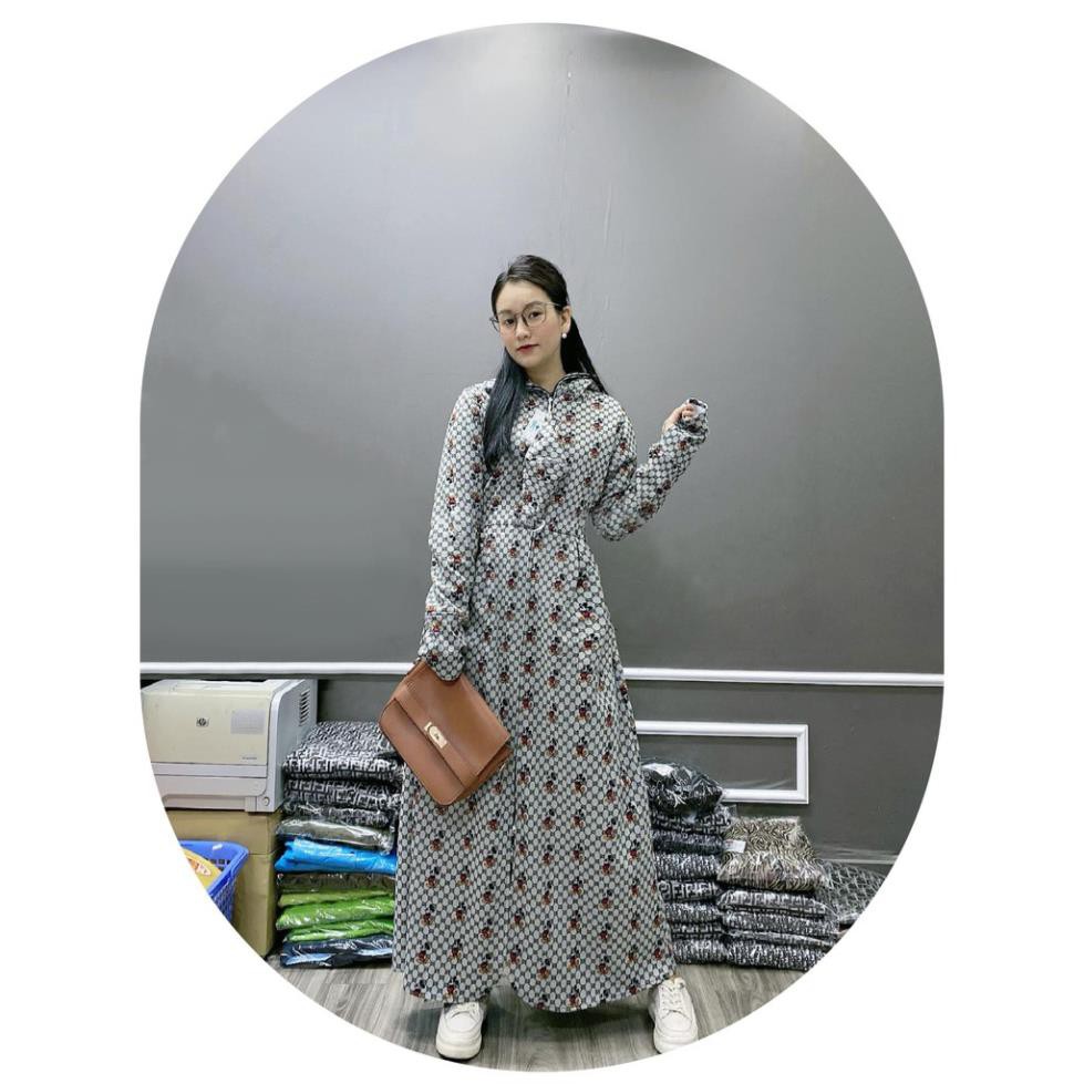 11.11 Áo chống nắng nữ toàn thân vải Umi dáng xòe không xẻ sau che kín chân thoáng mát mẫu mới 2021 | BigBuy360 - bigbuy360.vn