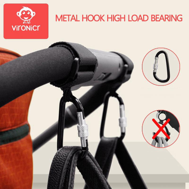 Phụ kiện móc treo đồ tiện dụng cho xe đẩy em bé
