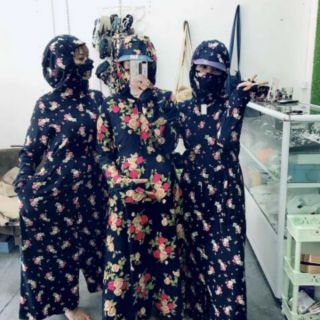 Áo chống nắng toàn thân vải lanh 2 lớp