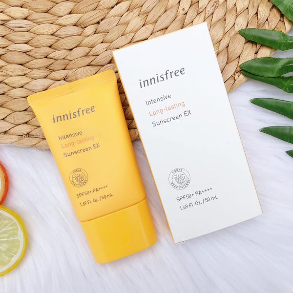 Kem chống nắng Innisfree Intensive Long Lasting Sunscreen SPF50+ PA++++ 50ml chống nắng toàn diện cho da - NEDEVI