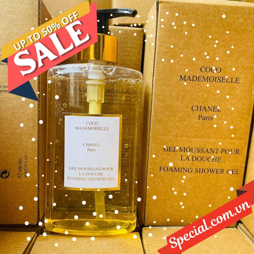 👑 Sữa Tắm Hương Nước Hoa Chanel Coco Mademoiselle Shower Gel Phiên Bản Mới 400ml 🍀 Special.com.vn
