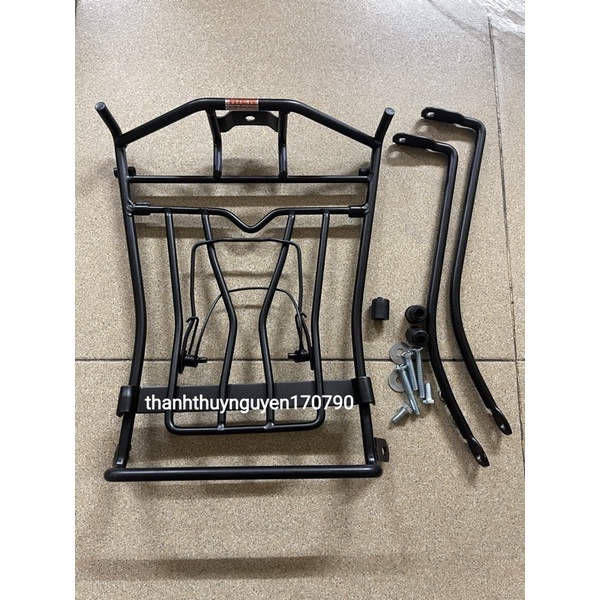 Baga Sơn Đen Gắn Cho Xe Air Blade 2022-2023 AB 160-125 Đời Mới