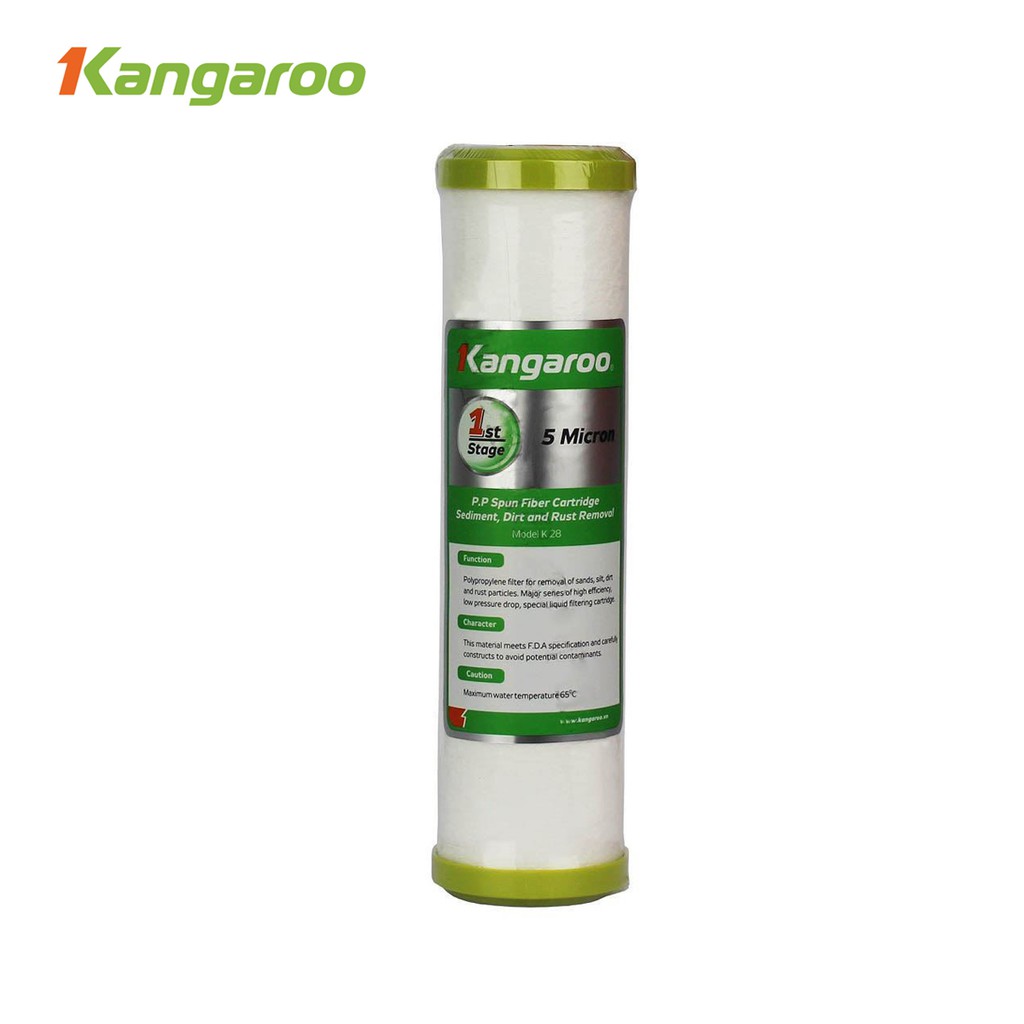 Bộ 7 lõi lọc nước Kangaroo thô RO 1,2,3 giá rẻ [Thay thế liên tục cho cả 1 năm sử dụng]