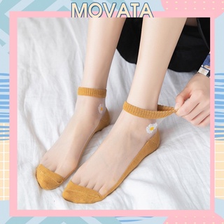 Vớ Nữ Lưới Mỏng Hoa Cúc Dễ Thương TN26