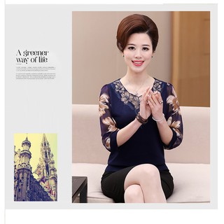 áo len cho mẹ cho bà ( pha voan)