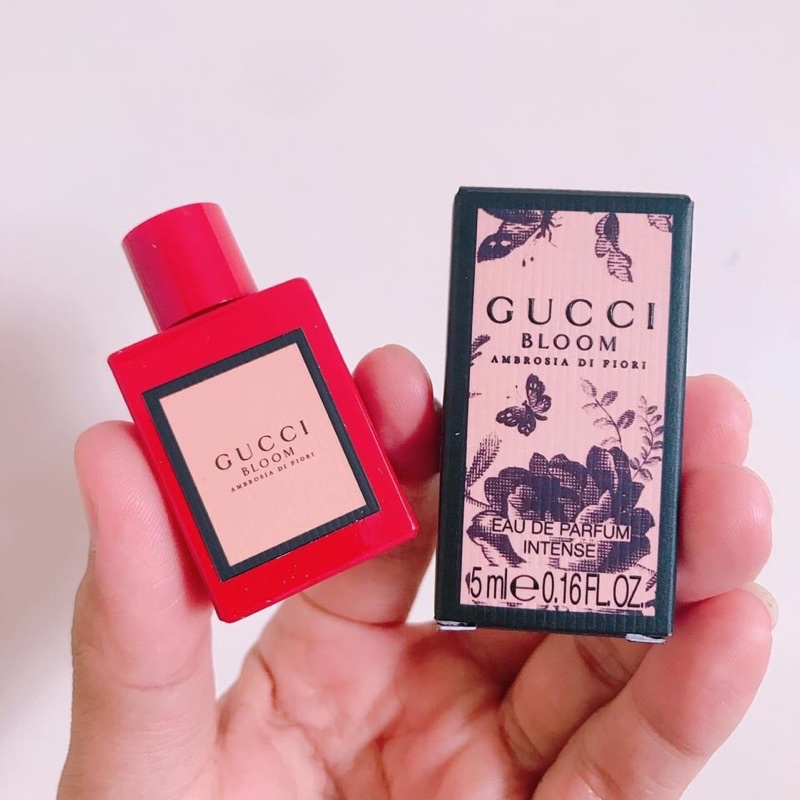 Nước hoa Gucci Bloom Ambrosia Di Fiori EDP Intense 5ml