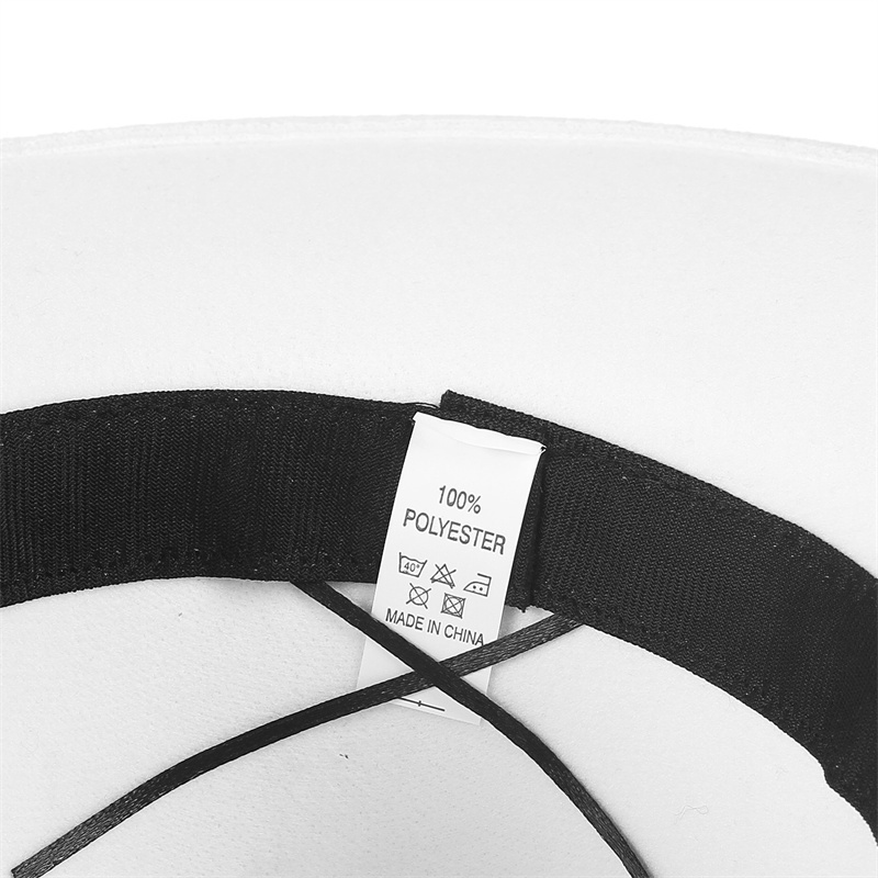 Mũ vành rộng đính dây xích kim loại thời trang cho nữ