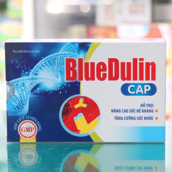 BlueDulin CAP, hỗ trợ làm giảm nguy cơ mắc các bệnh về đường hô hấp.