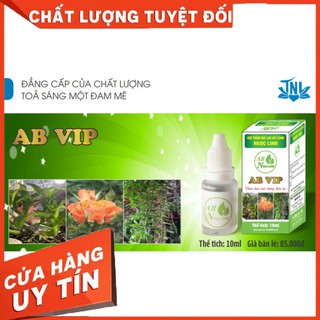 Dưỡng chất AB Ngọc Linh VIP - kéo ngọn , kích chồi, test hoa, tăng đề kháng (100%Hàng chính hãng - CT TNHH Ngọc Linh ) -