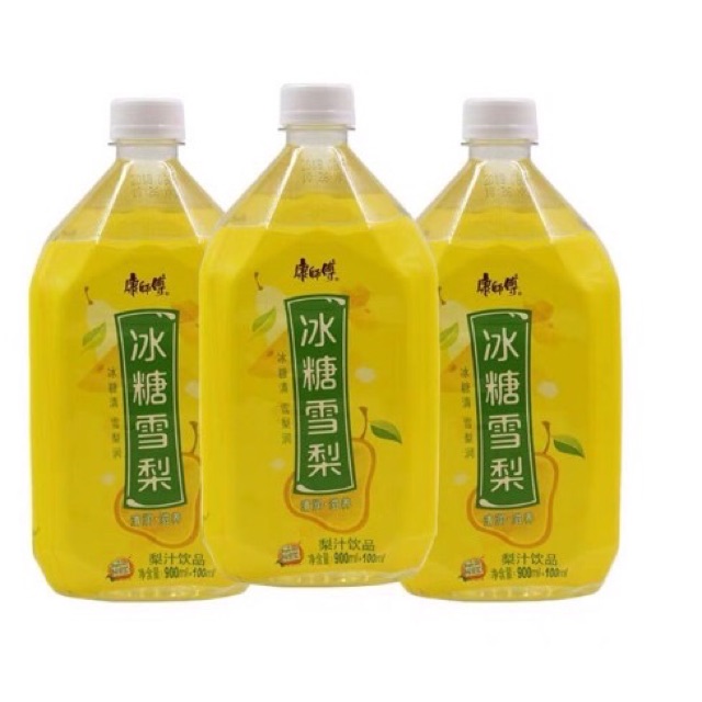 Sỉ 1 thùng 12 chai nước lê 900-1000ml