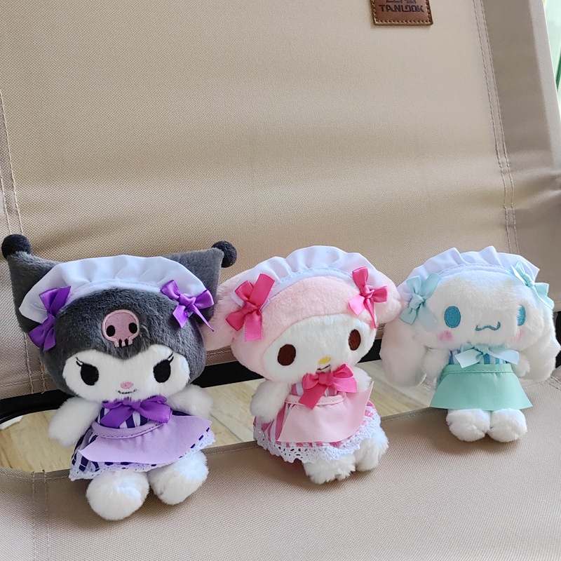 Búp Bê Nhồi Bông Hình Cinnamoroll Kuromi Dễ Thương Trang Trí Túi Xách
