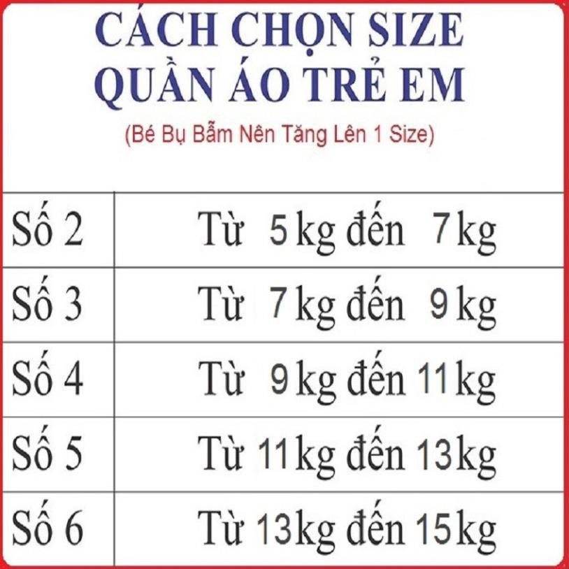 [𝑭𝒓𝒆𝒆𝑺𝒉𝒊𝒑 - 𝑮𝒊𝒂́ 𝑺𝒊̉] Sét 5 Bộ Cotton Thần Tài Cho Bé Từ 5-15kg - Quần Áo Trẻ Sơ Sinh