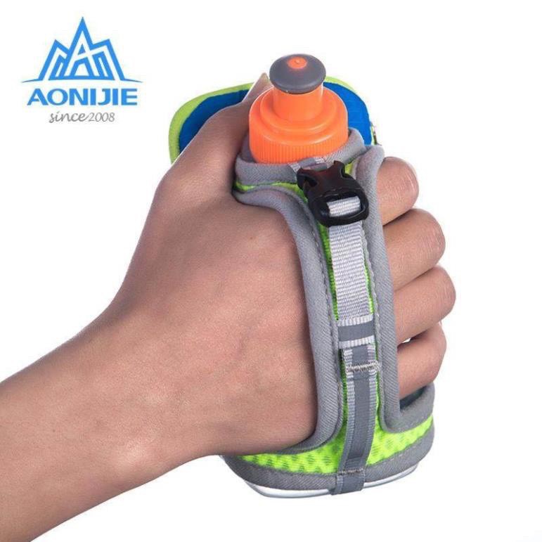 Belt chạy bộ cầm tay AONIJIE E907 tặng kèm bình nước 250ml chống nước dành cho Nam/Nữ