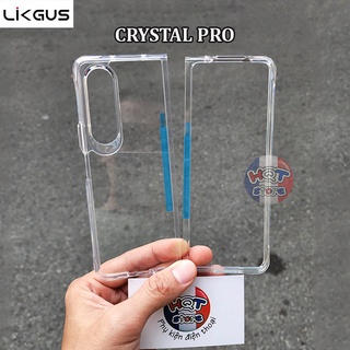 Ốp lưng trong suốt viền dẻo Likgus Crystal Pro Galaxy Z Fold 3