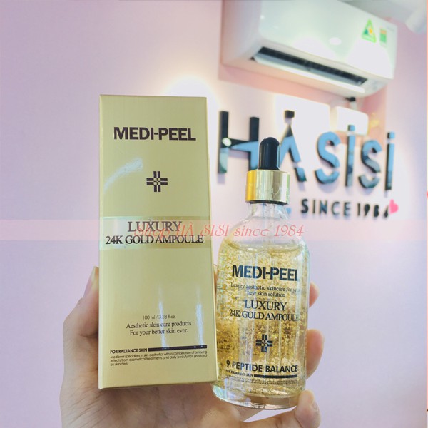 Tinh Chất Ngăn Ngừa Lão Hóa MEDI-PEEL - Luxury 24K Gold Ampoule 100ml
