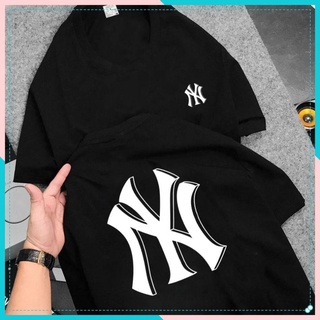 Áo Thun Nam Nữ MLB Form Rộng Full