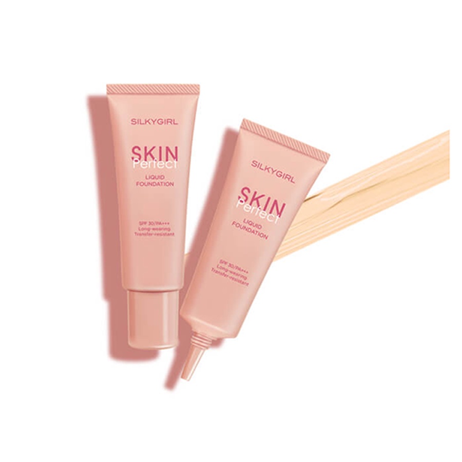 Kem Nền Dạng Lỏng Silkygirl Skin Perfect Liquid Foundation 25Ml