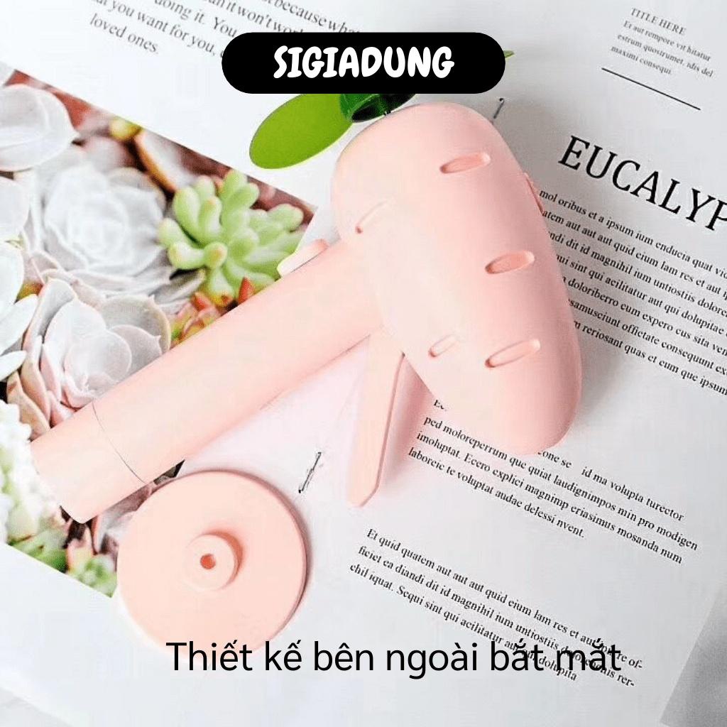 GIÁ SỈ Quạt mini cầm tay hình cà rốt dễ thương và an toàn 7050