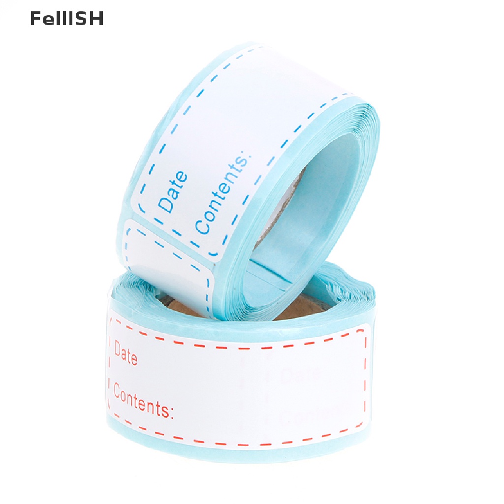 [Felli] Refrigerator Freezer Food Storage Date Label Content Stickers for Bottle Jar 439br
