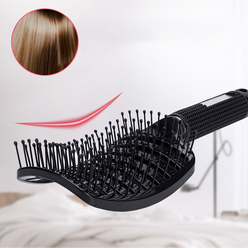 [Hàng mới về] Lược Uốn Tạo Kiểu Tóc Chuyên Nghiệp