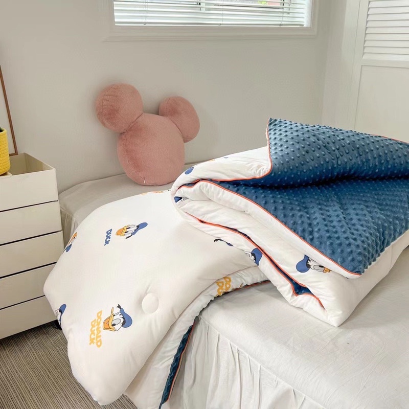 Chăn Nỉ Sữa Dis.Ney Êm Ấm Giữ Nhiệt Tốt Cho Mùa Đông Lạnh (shinbedding)