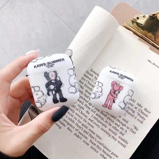 Cartoon tai nghe không dây Bluetooth KAWS cho Apple Airpods