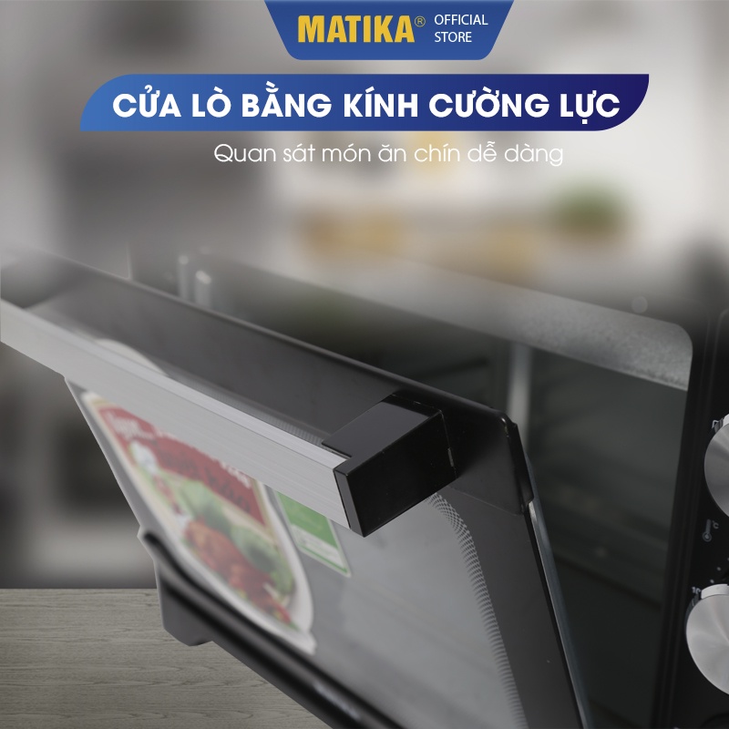 Lò Nướng Điện MATIKA 48L Đa Năng MTK-9248