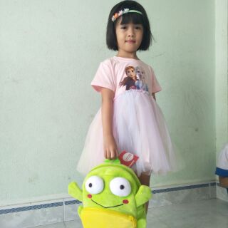 Đầm elsa mẫu mới cho bé