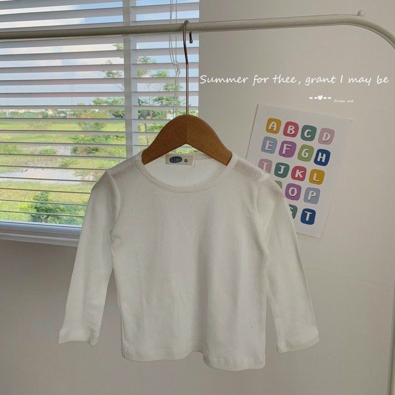 COMBO 3 ÁO TRƠN DÀITAY LEN TĂM CHO BÉ