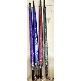 ô dù che mưa nắng loại dài thẳng cán gỗ ko gấp