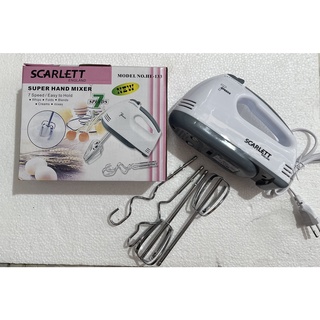 Máy đánh trứng cầm tay máy đánh trứng mini cầm tay scarlett 7 tốc độ