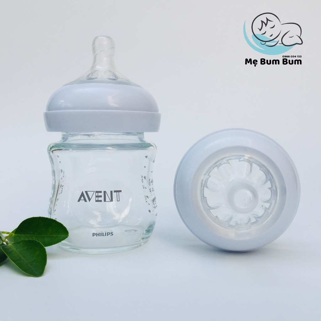 Bình Sữa Thủy Tinh Avent Natural 120-240 ml [Sản xuất tại Pháp]