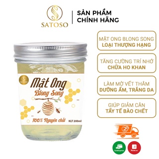 Mật ong trắng hoa Blong Song nguyên chất tốt cho sức khỏe SATOSO SA126