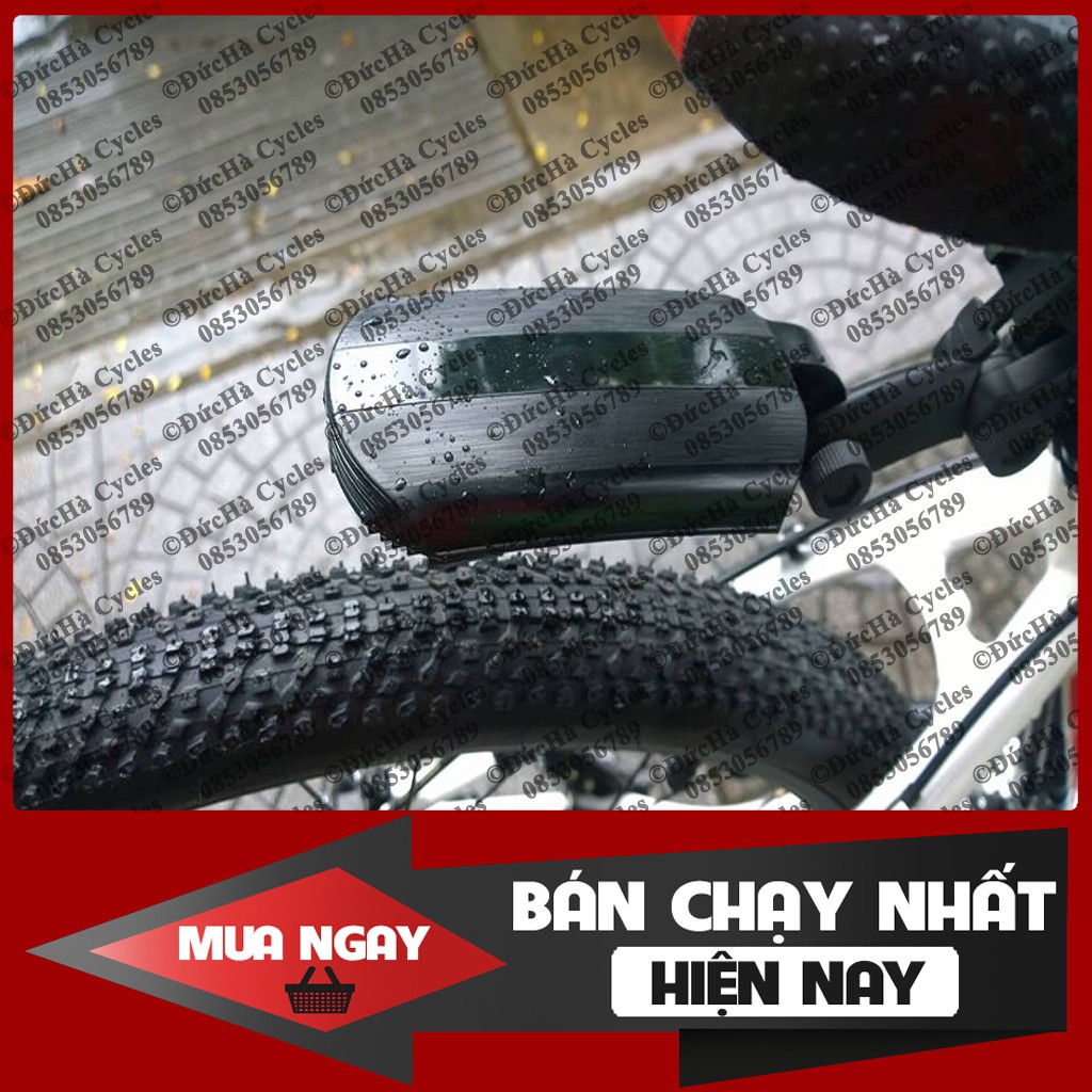 Chắn bùn rút xe đạp thể thao - Gấp gọn khi không cần sử dụng