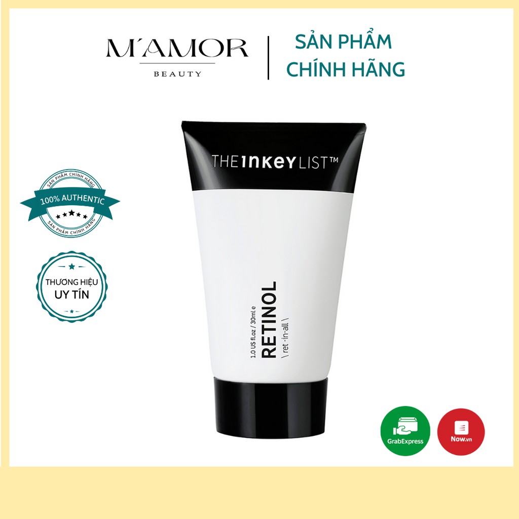 Serum kháng mụn, chống lão hoá Retinol - The Inkey List (Bill Mỹ)