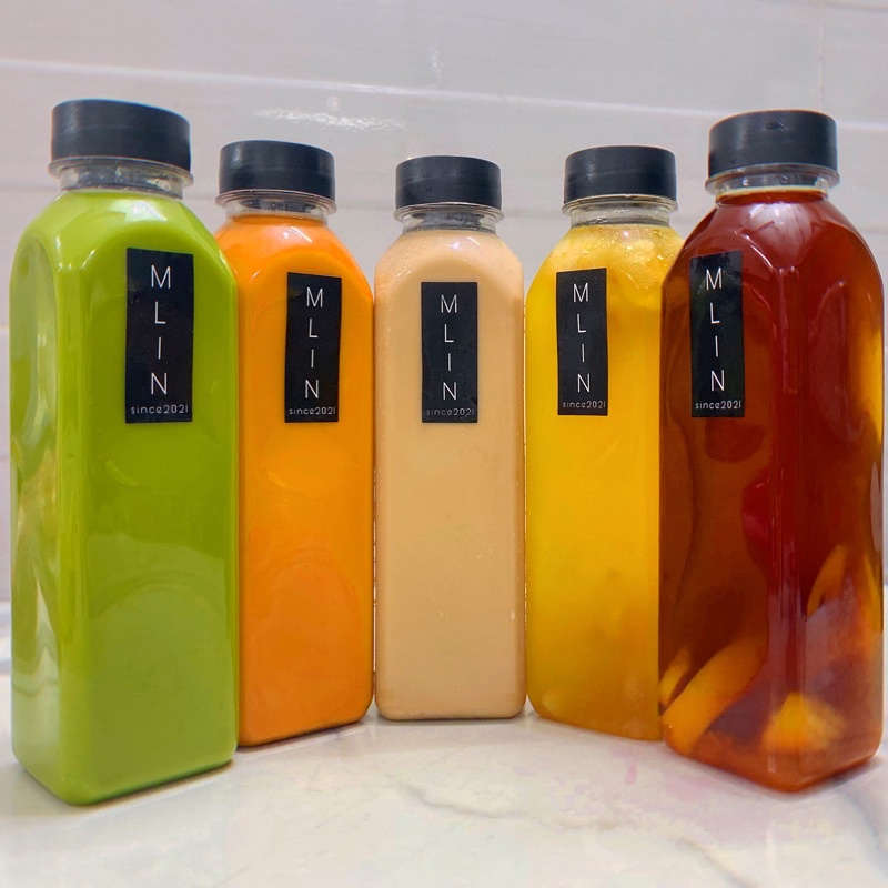 Trà Sữa Chai MLIN - Thái Xanh, Thái Đỏ, Truyền Thống, Trà Đào, Trà Vải, Phô Mai Dầm, Trà Tắc