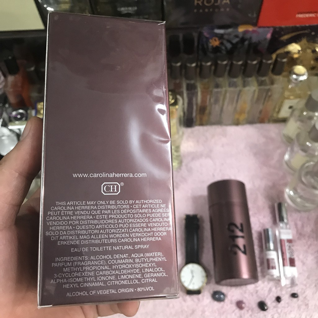 Nước Hoa Nam 212 Sexy Men