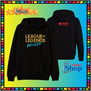 ⚠️ MAX RẺ ⚠️ Áo KHOÁC HOODIE Liên Minh Tốc Chiến MÀU ĐEN CỰC HOT CỰC NGẦU KIỂU DÁNG UNISEX HÌNH IN SẮC NÉT