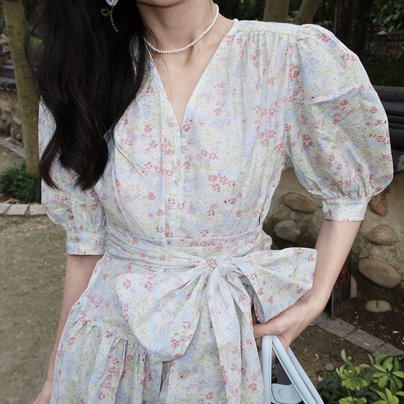 Đầm Hoa Thiết Kế Mới Xinh Xắn Thời Trang Mùa Hè Dành Cho Nữ