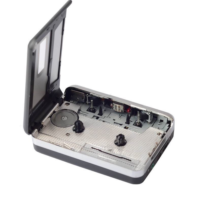 Hàng Có Sẵn Loa Ngoài Hai Kênh Băng cassette Trong Suốt Màu Xanh Lá Mới