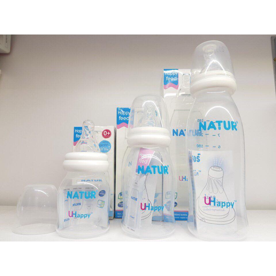 Bình Sữa Natur Thái Lan size 60-120-240ml
