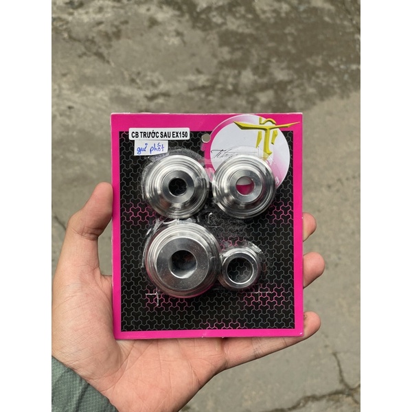 Cục canh bánh trước sau Exciter 150 ( xài lại phốt cao su )